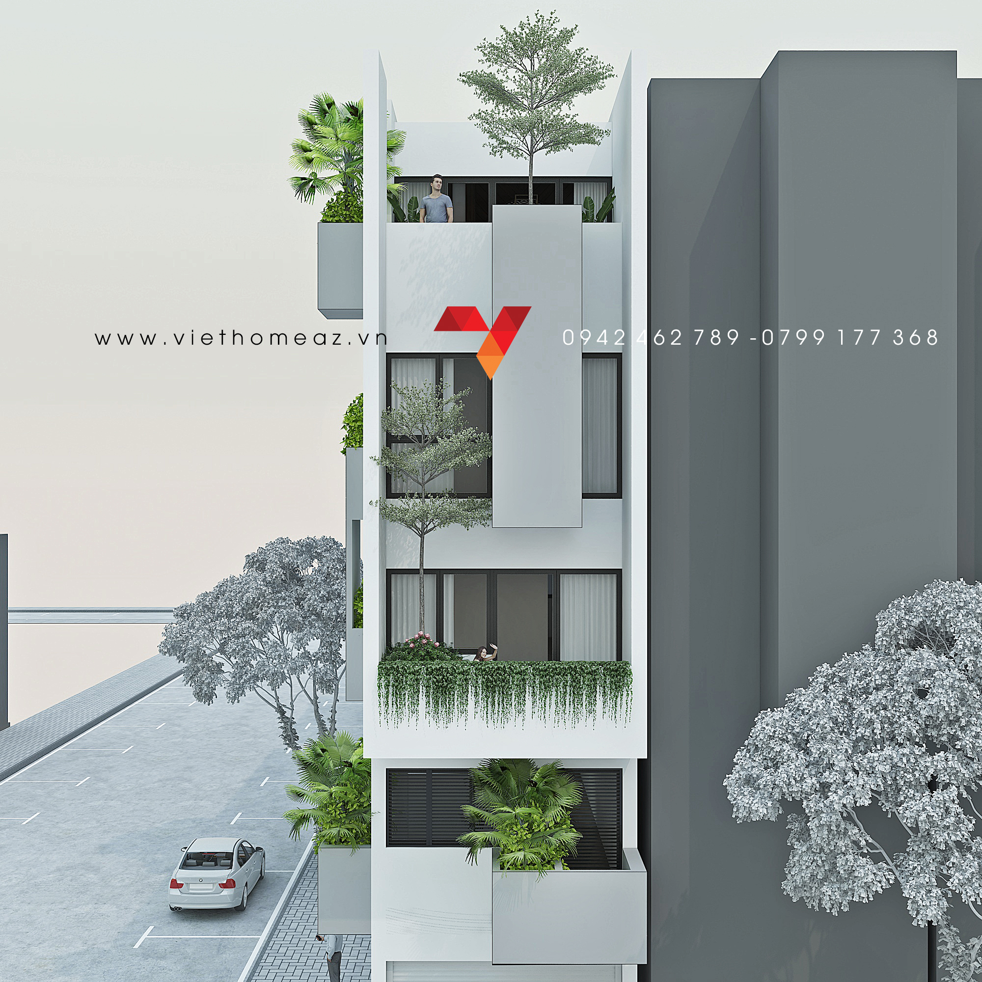 下龙广宁街景设计丨Kiến Trúc – Nội Thất VietHome-17