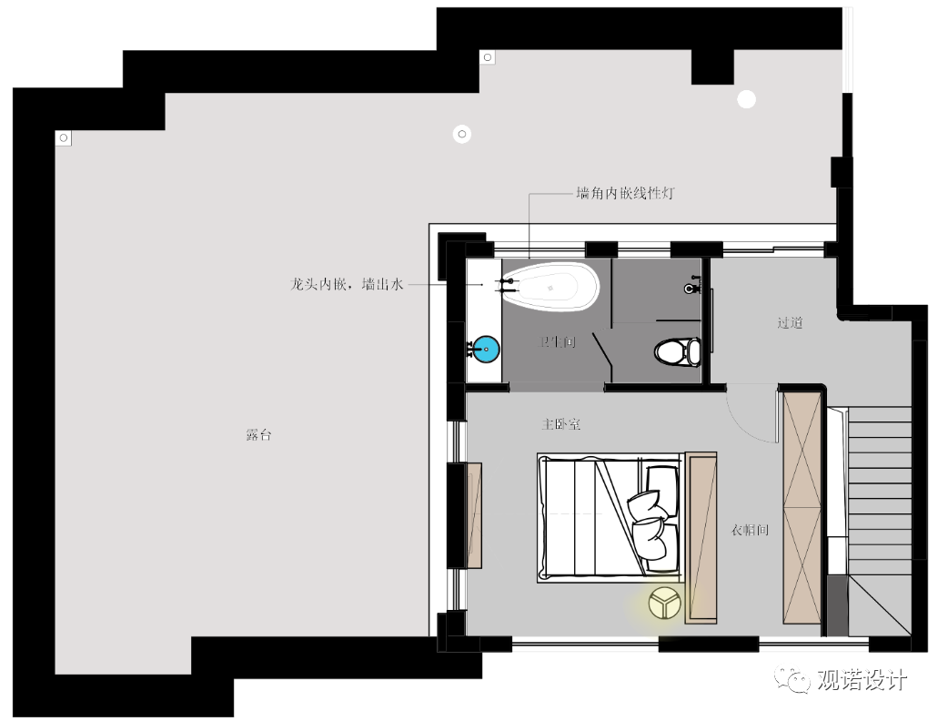 颐和嘉苑现代极简风格设计丨中国台州丨观诺设计-28