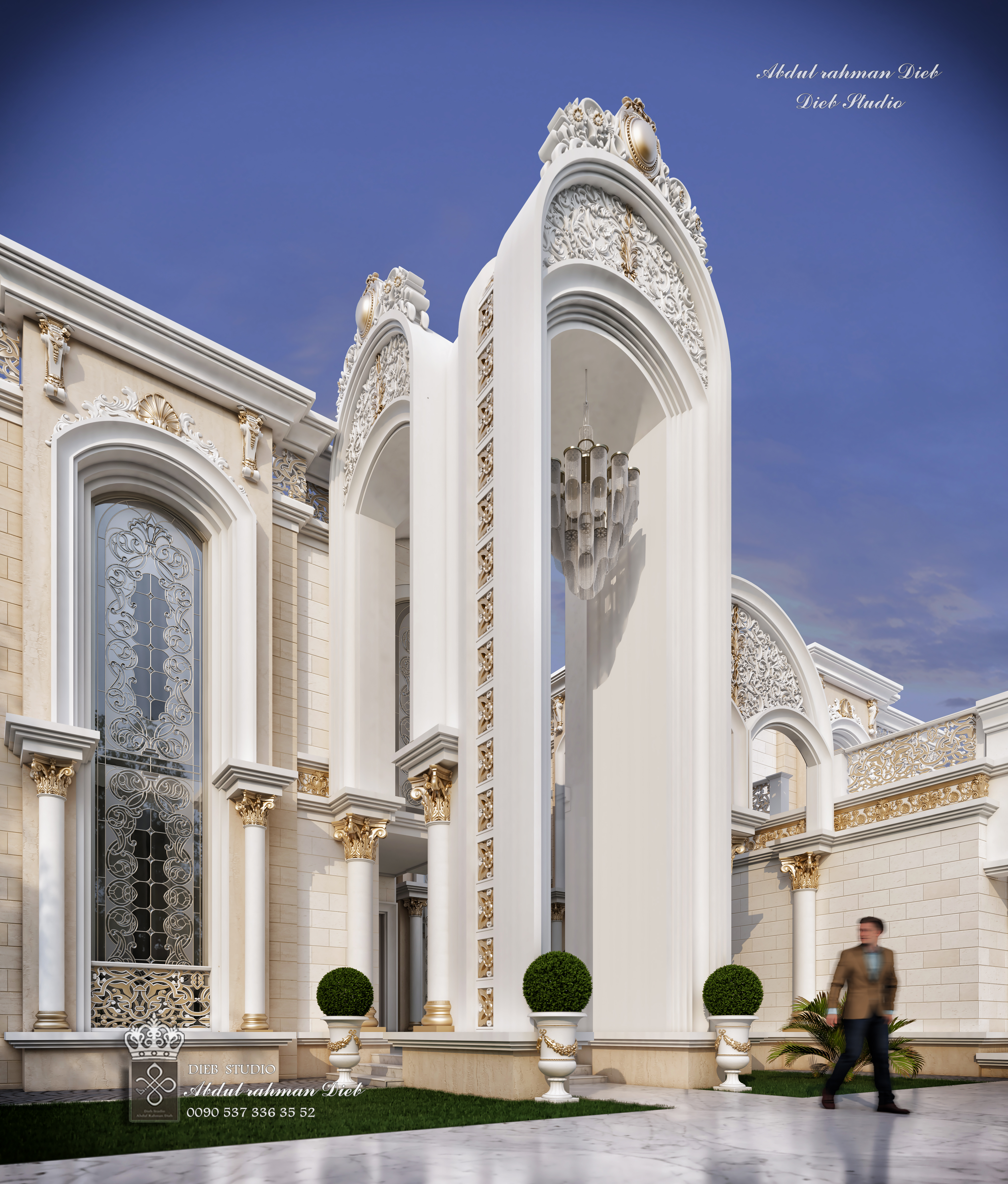 新古典宫殿丨ABDULRAHMAN DIEB-10