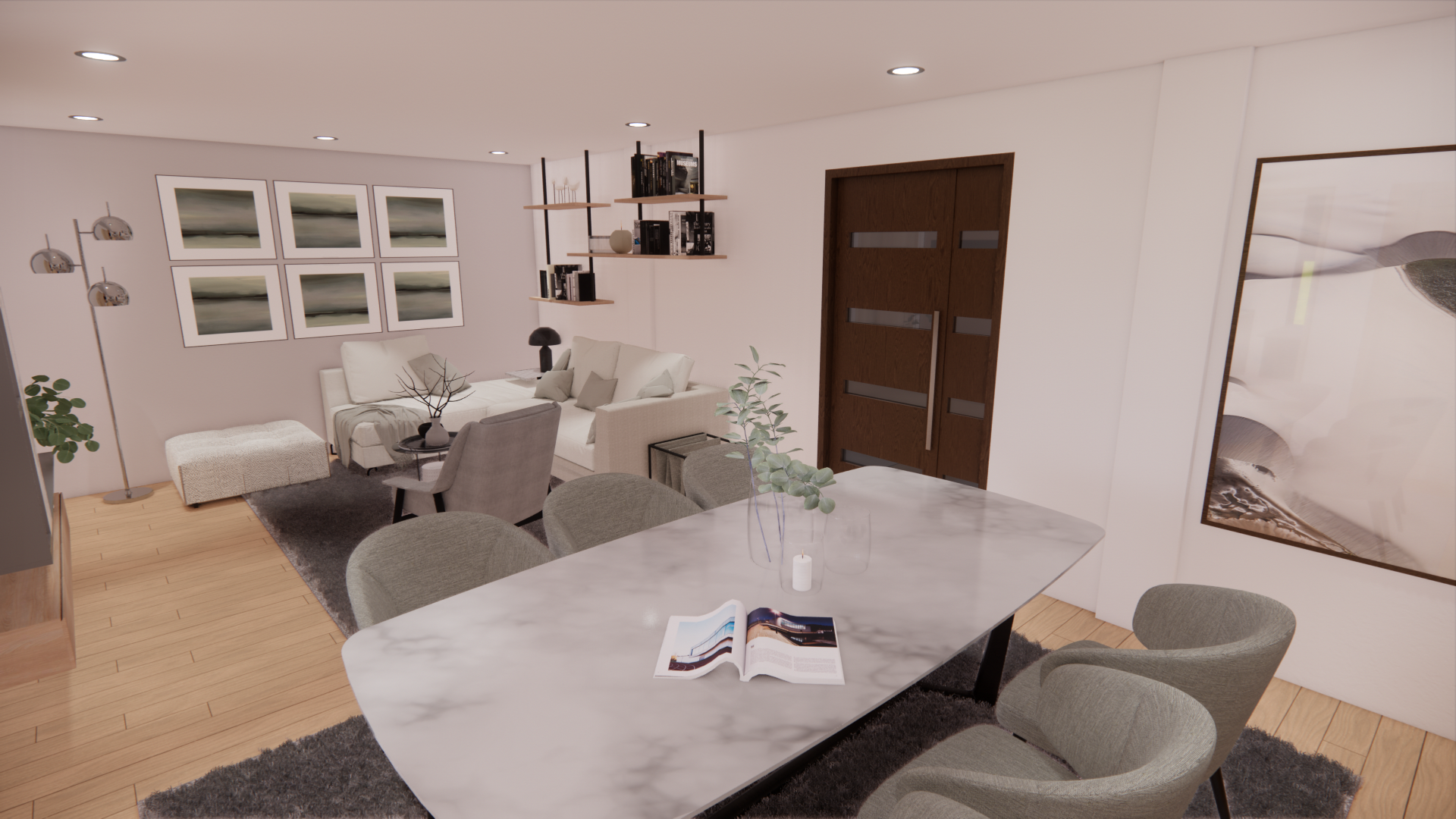 Residential/Commercial Building - 3D Modeling Project-20