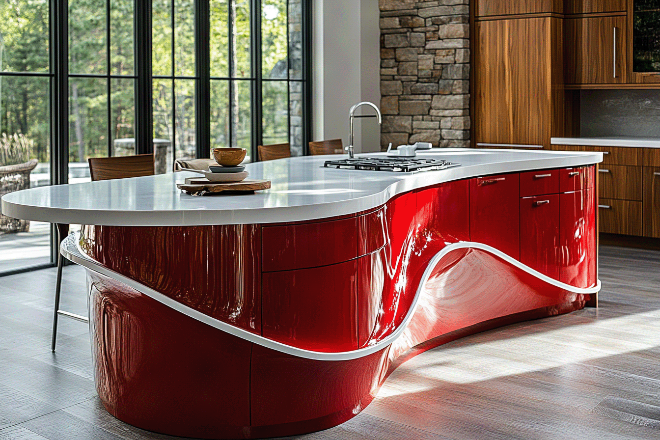 Extraordinary Bespoke Kitchen Islands by AICI-144