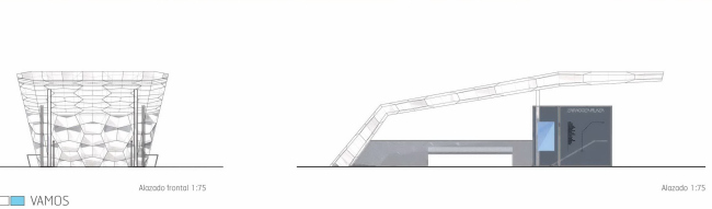 西班牙圣塞瓦斯蒂安典型地铁站入口设计丨Morphosis,Snøhetta-31
