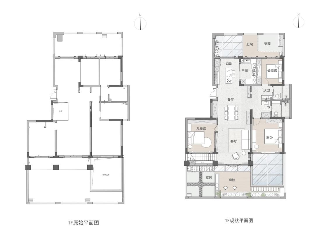 300㎡花园底跃丨北岩设计-1