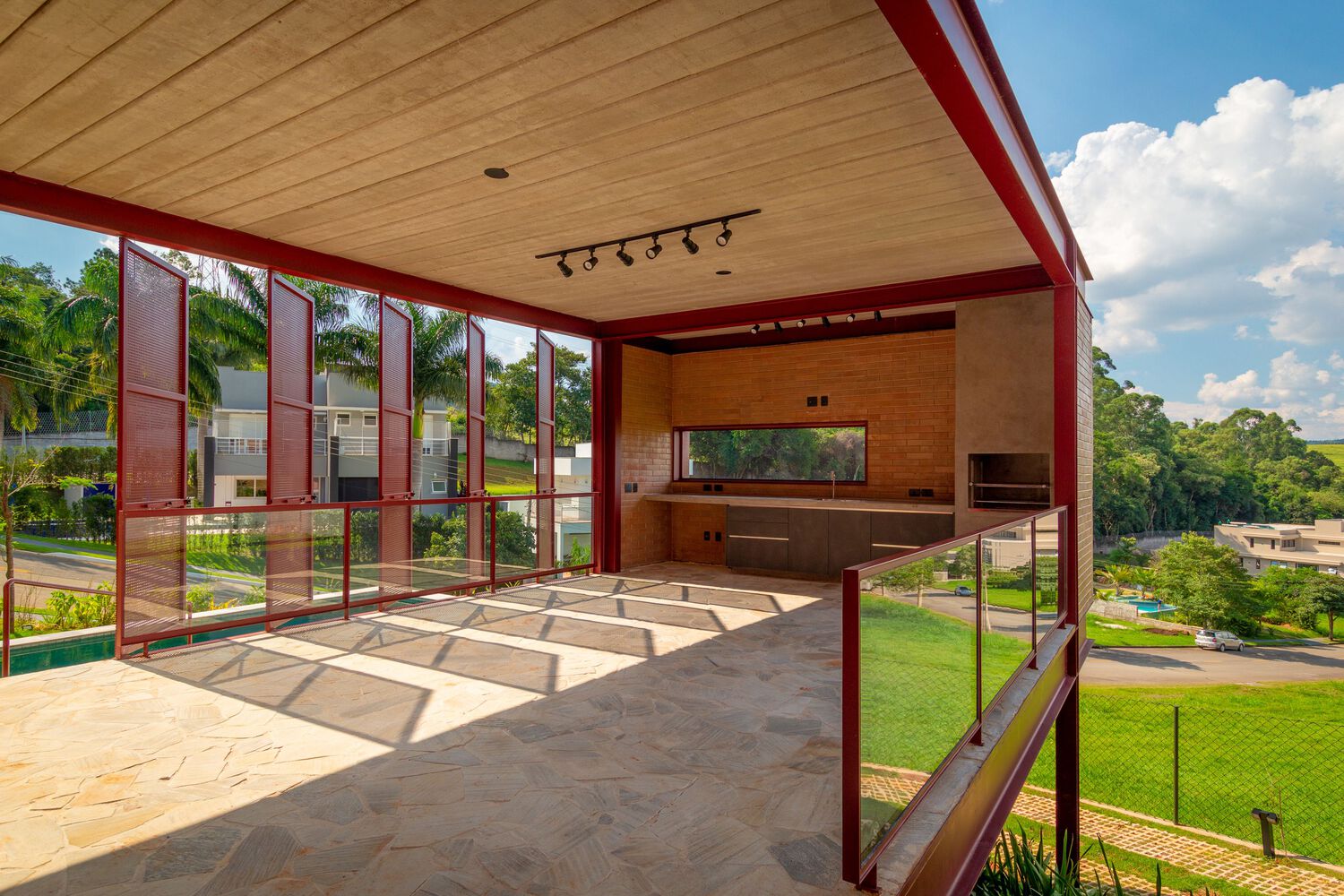 巴西 Itatiba House 现代别墅设计丨24 7 Arquitetura-43