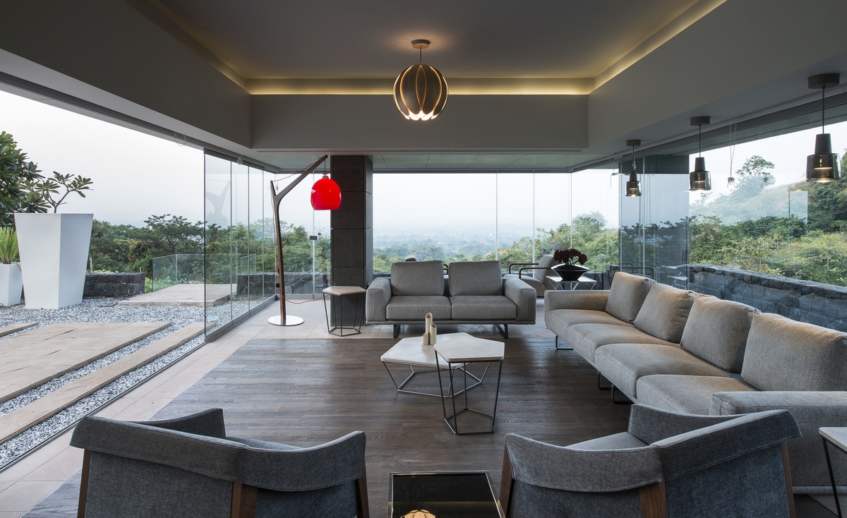 Aurelia:Kuća ispod bazena（泳池下的房子）丨印度丨SHROFFLEoN建筑事务所-33