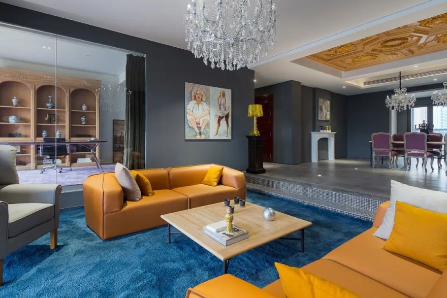 浙江嘉兴顶级平层,艺术与摩登的完美结合-11