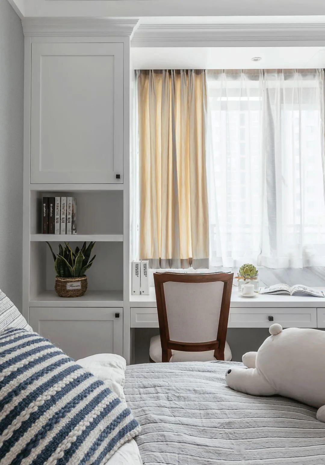 春日森林现代美式三居室-38