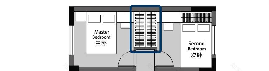 64㎡老房逆袭 | 定制橱柜、移门改窗,收纳击败 90% 小户型-97