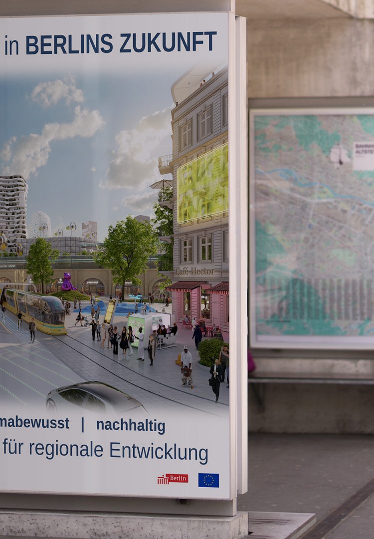 Zukunftsszenario  Berlin（柏林未来情景）丨德国柏林丨xoio（3D设计及沟通等:Peter Stulz）-23