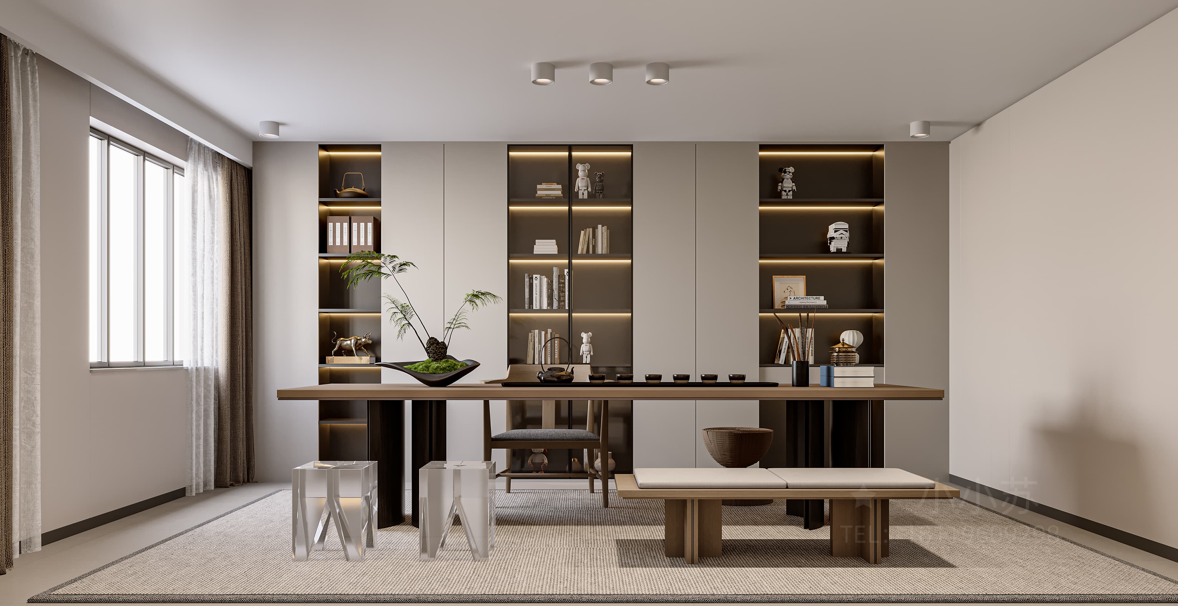 现代简约丨自建别墅-1