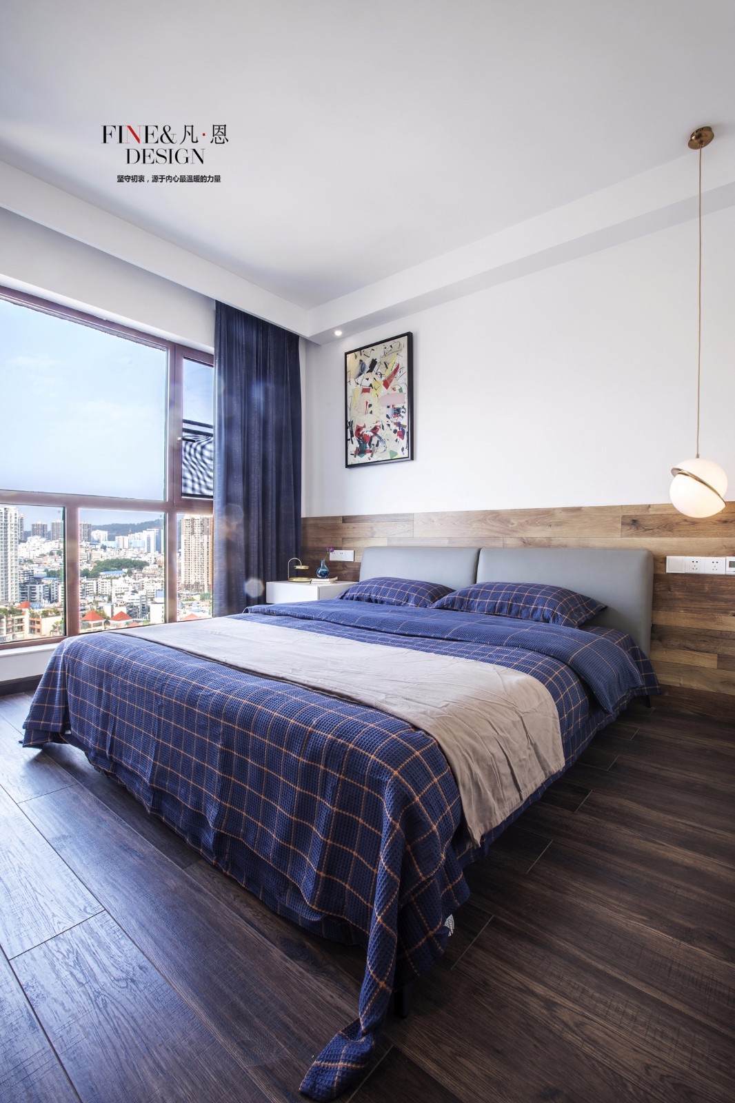 金色阳光——贵阳140㎡有温度的现代住宅  凡恩设计-18