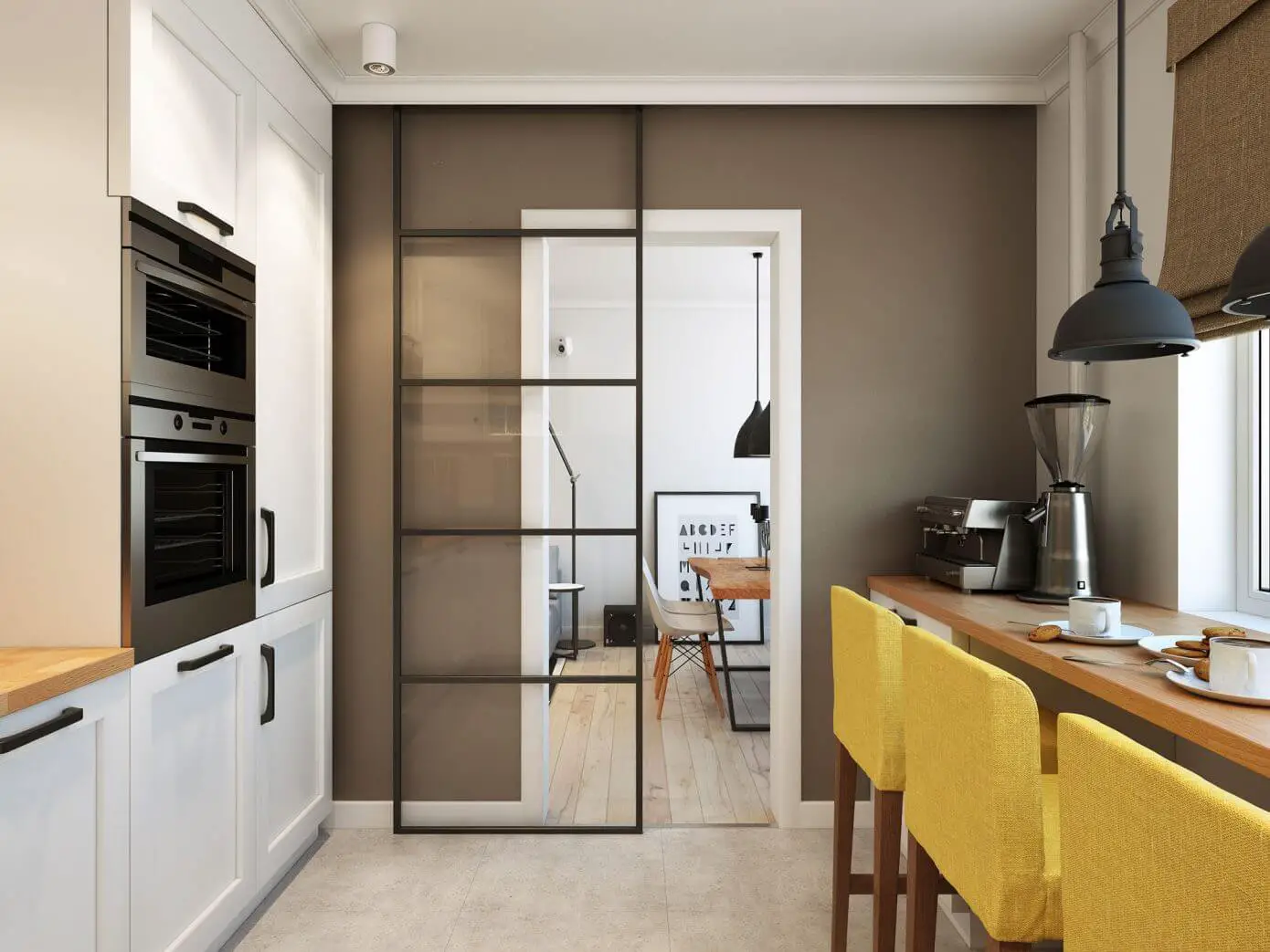 莫斯科北欧风情公寓-5