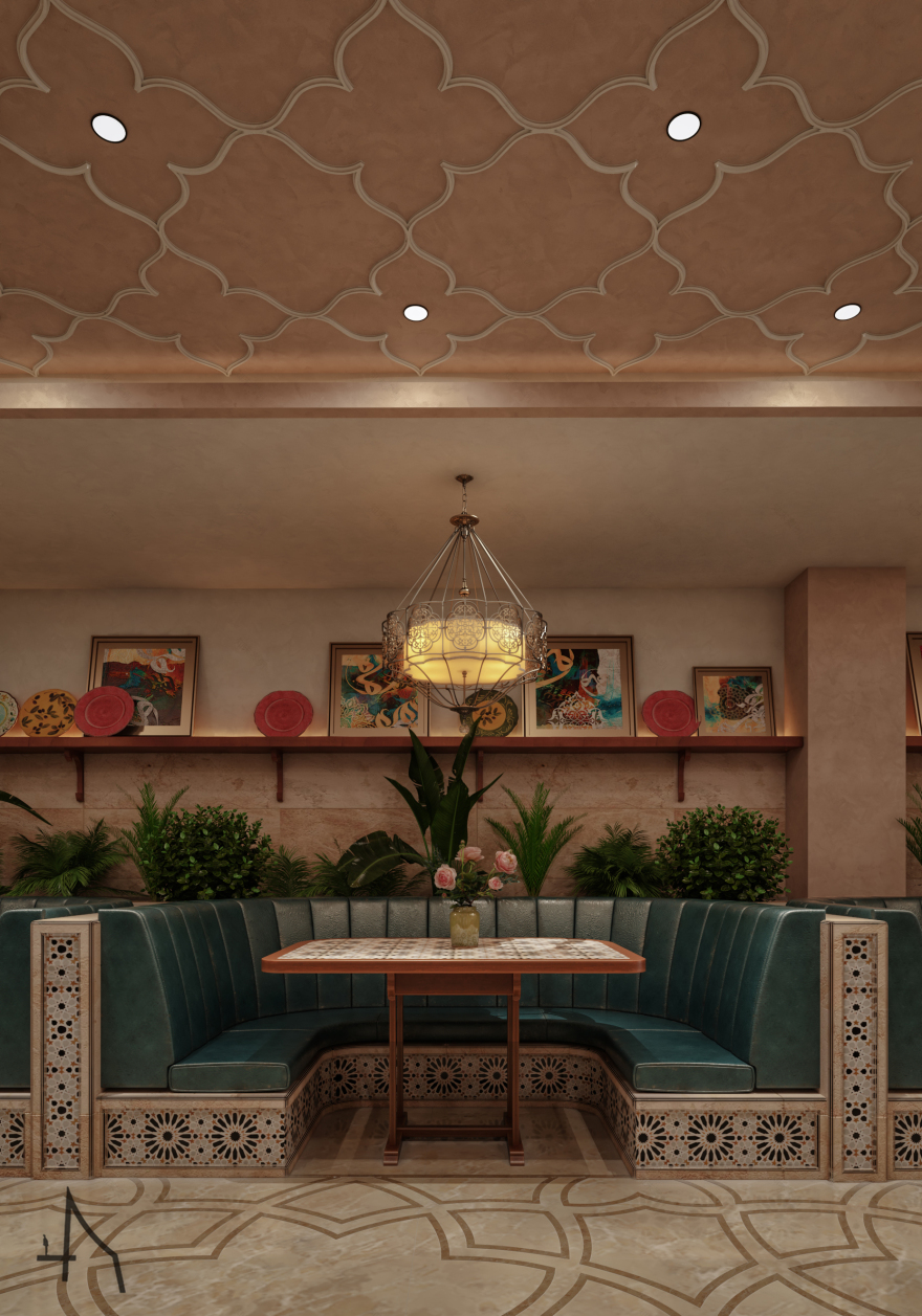 伊斯兰餐厅丨阿联酋迪拜丨Islamic star-24