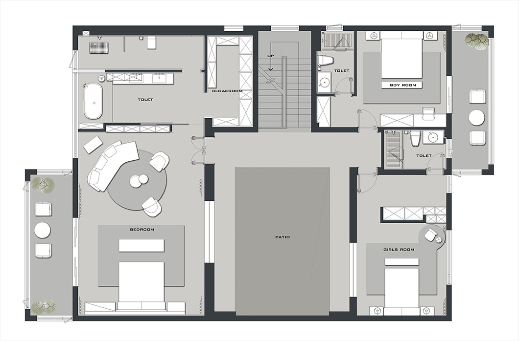 苏州980m²现代大宅-41