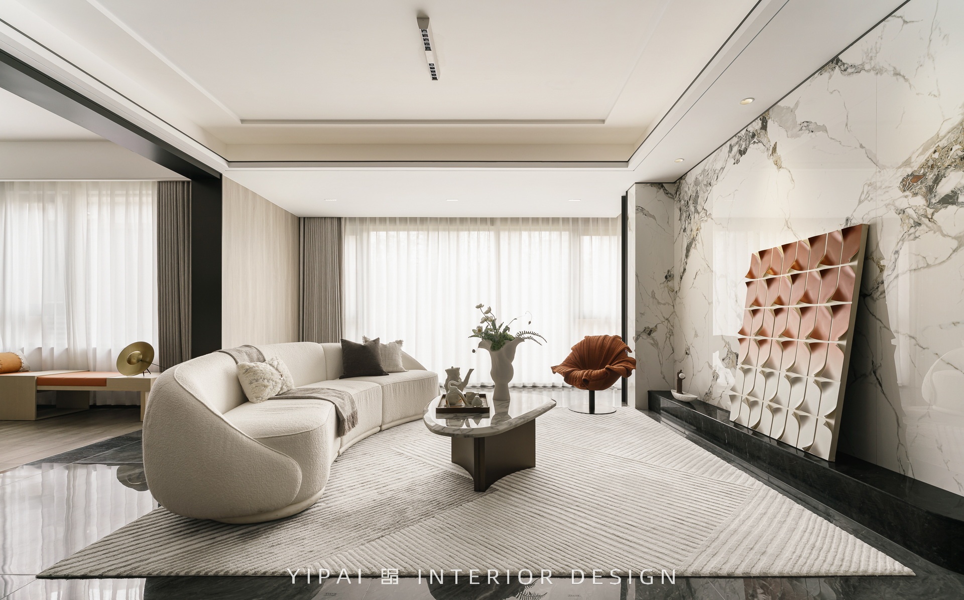 人居国贸·林语上城样板间软装设计丨中国成都丨深圳市伊派室内设计有限公司-4