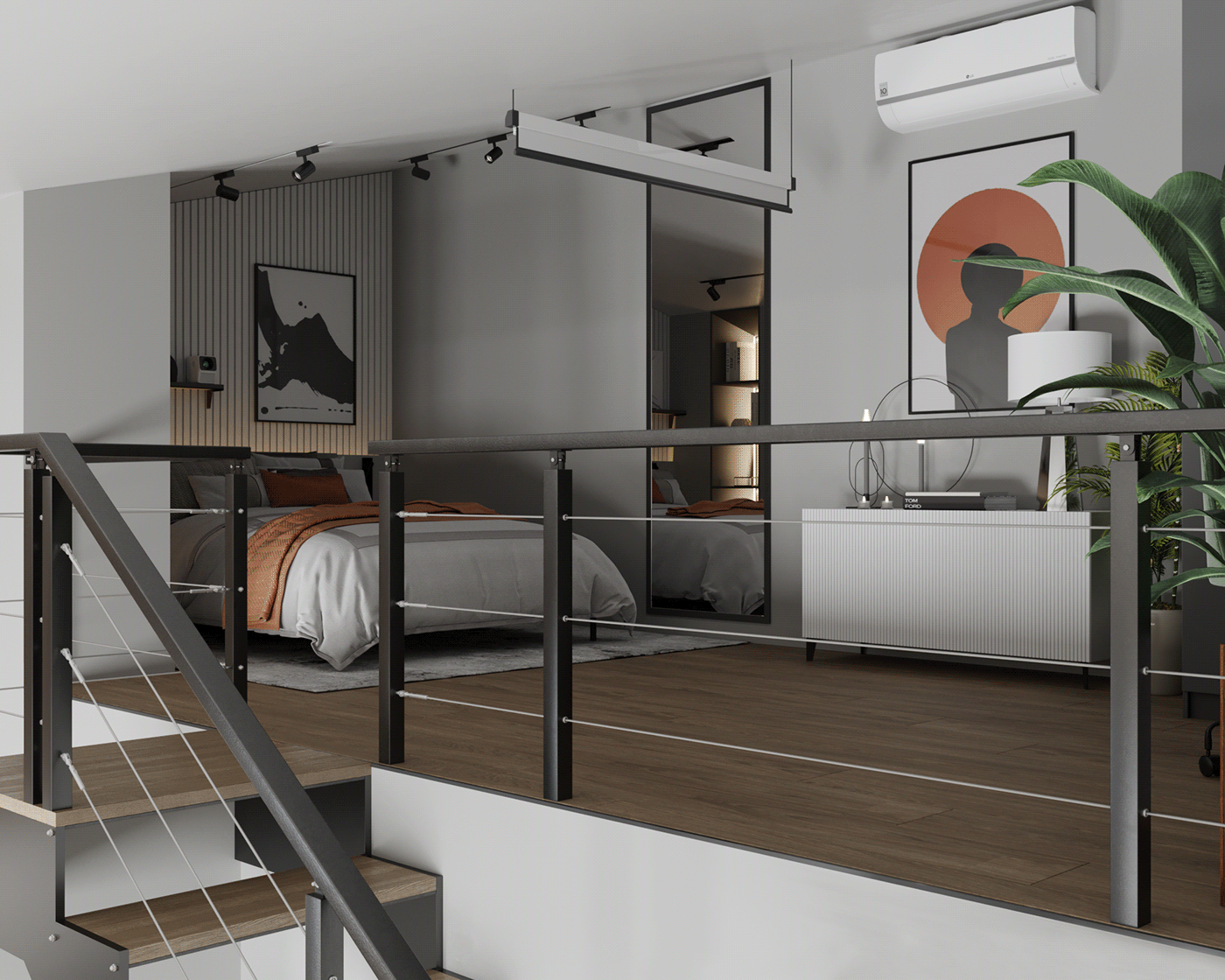 内敛克制深色空间！-7