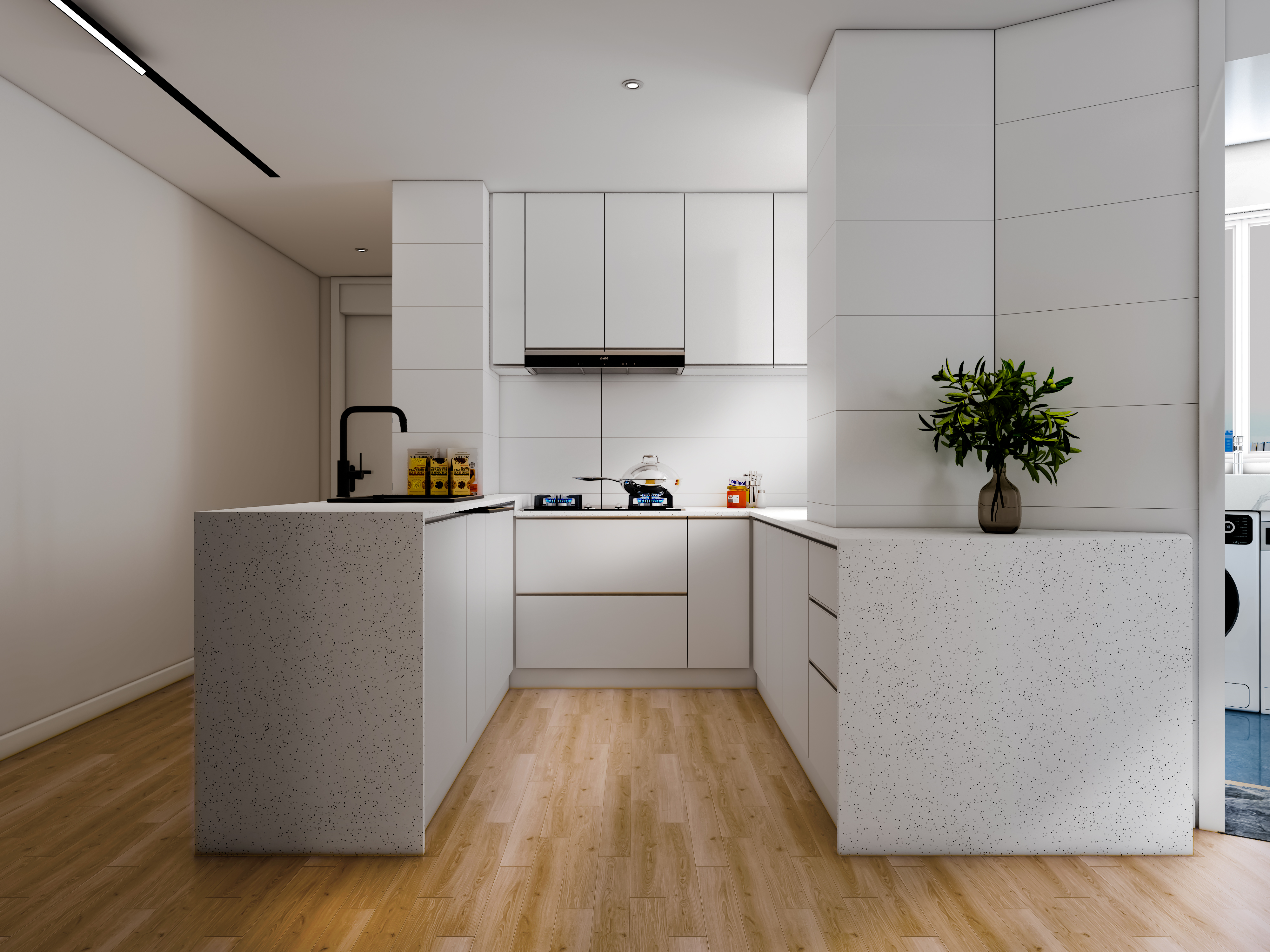 深圳口山设计：福田·长泰花园原木风，简约时尚又温馨-21