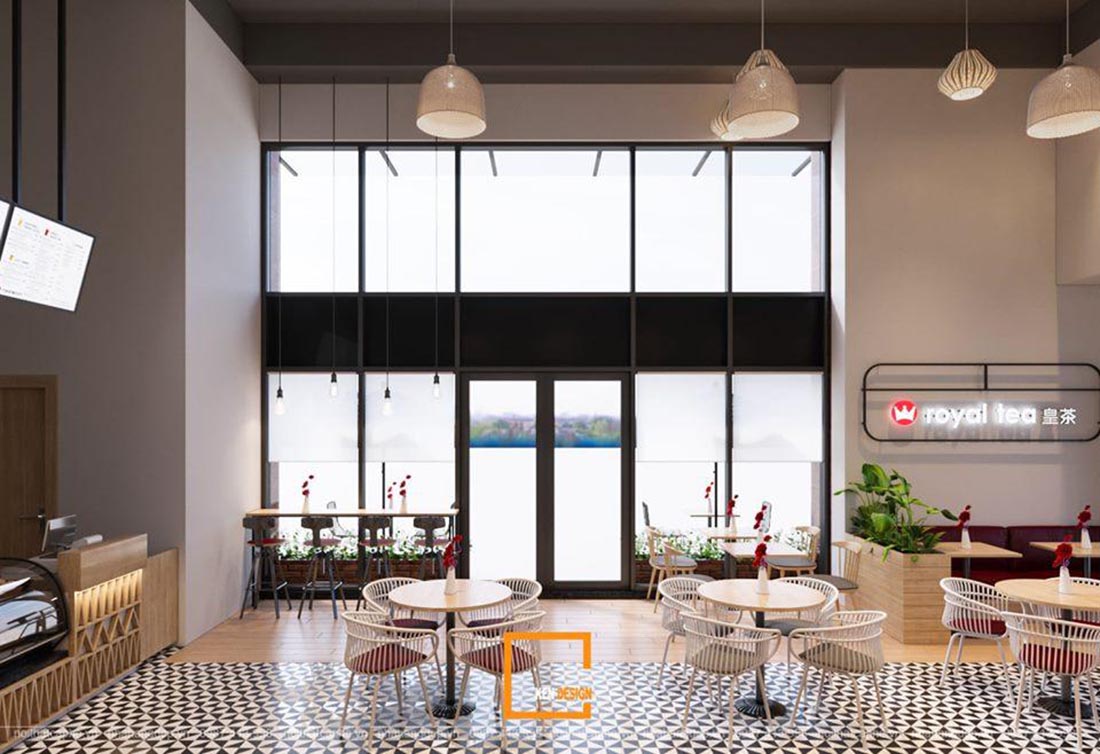 Royal Tea奶茶店设计丨越南胡志明市丨Ken Design-19