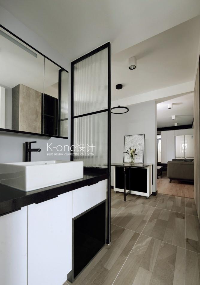 小空间大收纳 | 黑白绿的自然清新家居设计-14