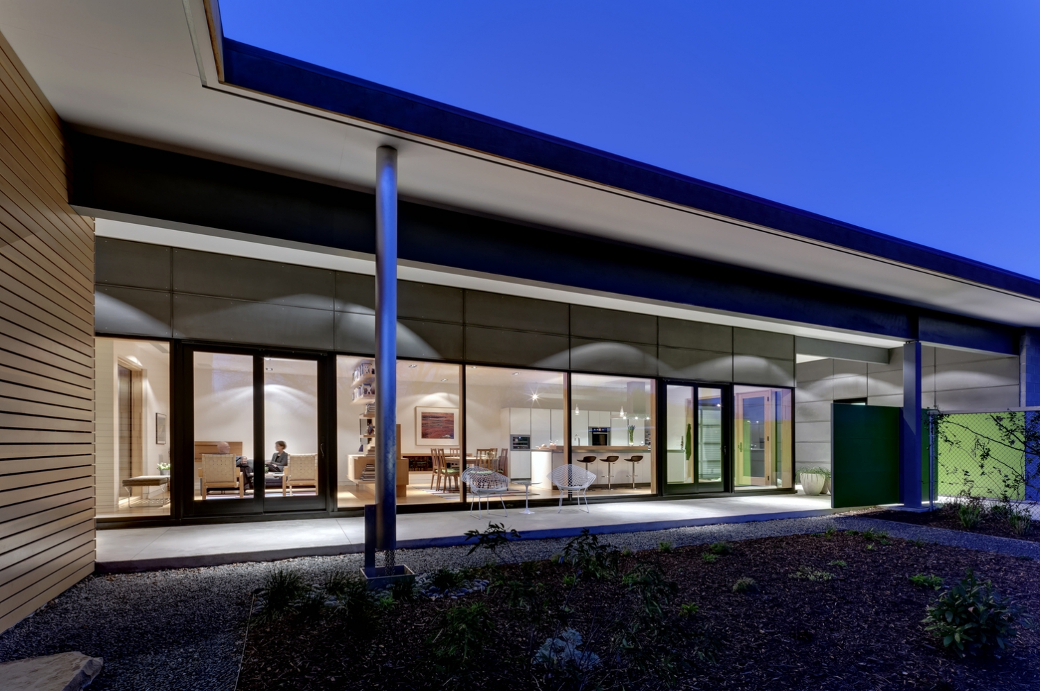 美国沃斯堡莫雷蒂住宅丨Norman D. Ward architect-21