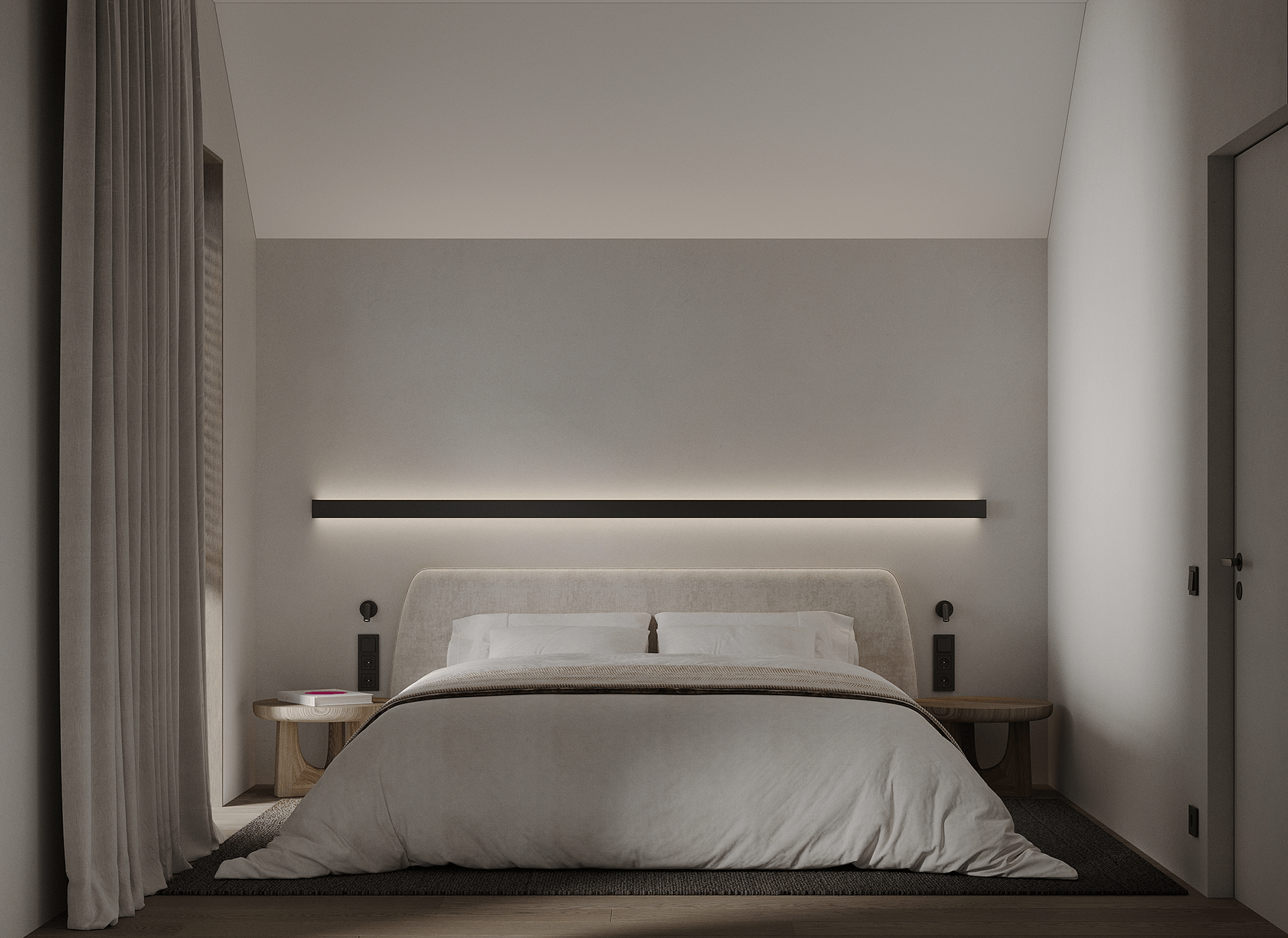 木质简约 二层住宅设计！-12