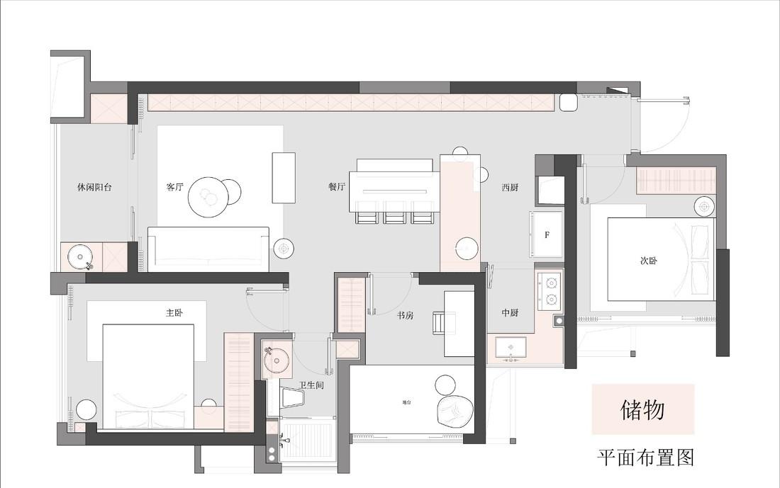 宝安凤凰天誉郭宅毛坯新装-19