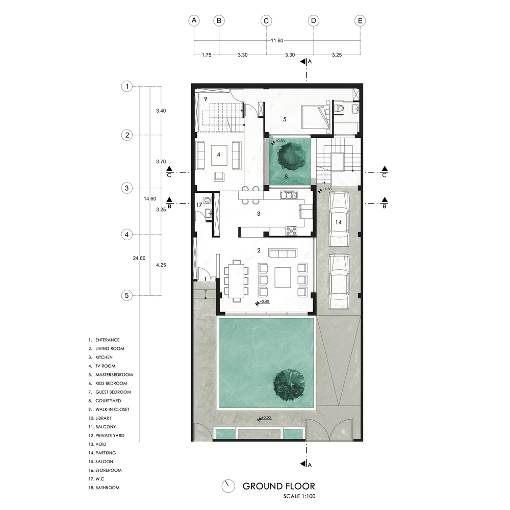 蓝院住宅的简约魅力-19