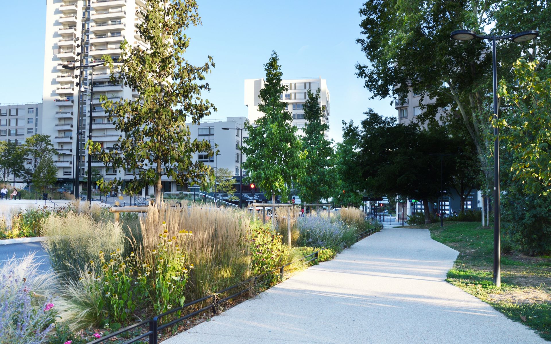 Place Hérold及l’Abbé Pierre前广场改造项目丨atelier VILLES & PAYSAGES等-2