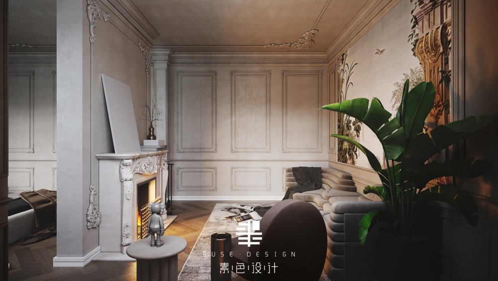 复古欧式家居设计 | 谢 PG 的素色韵味-9