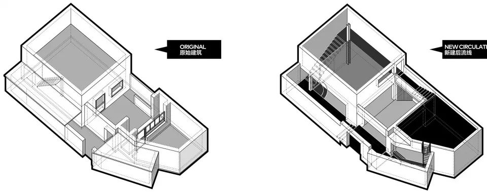 胡同危房重建，空间利用创造丰富感受-12