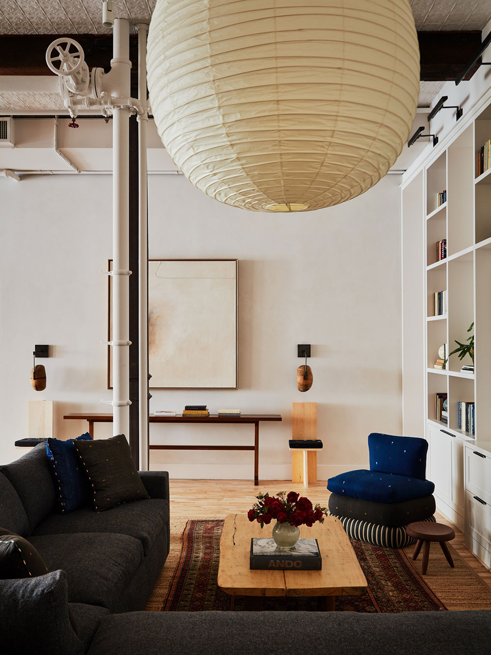 纽约 SoHo 风格优雅阁楼设计-18