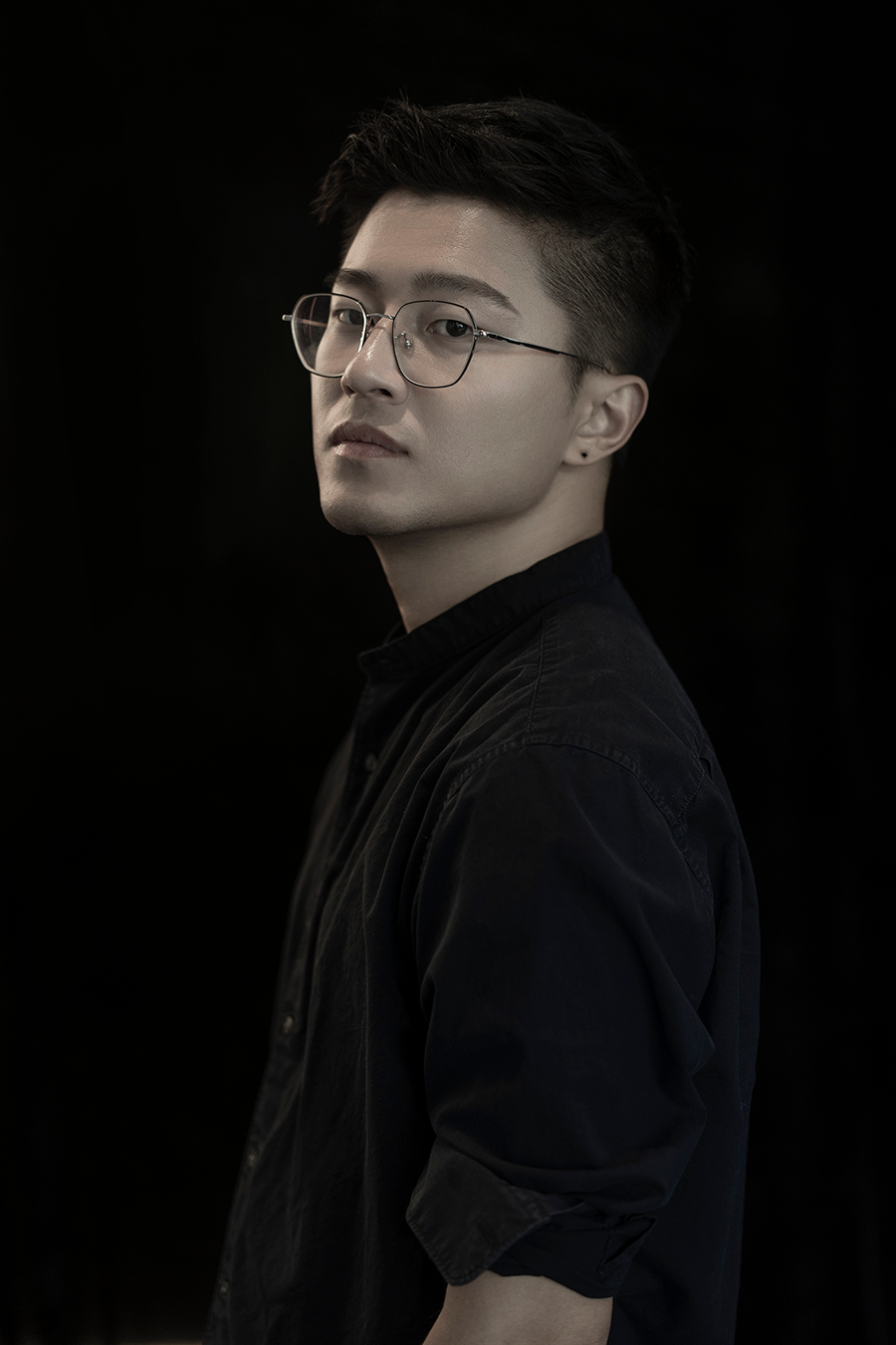 光之瀑布挑空别墅丨中国金华丨涵舍空间设计-98