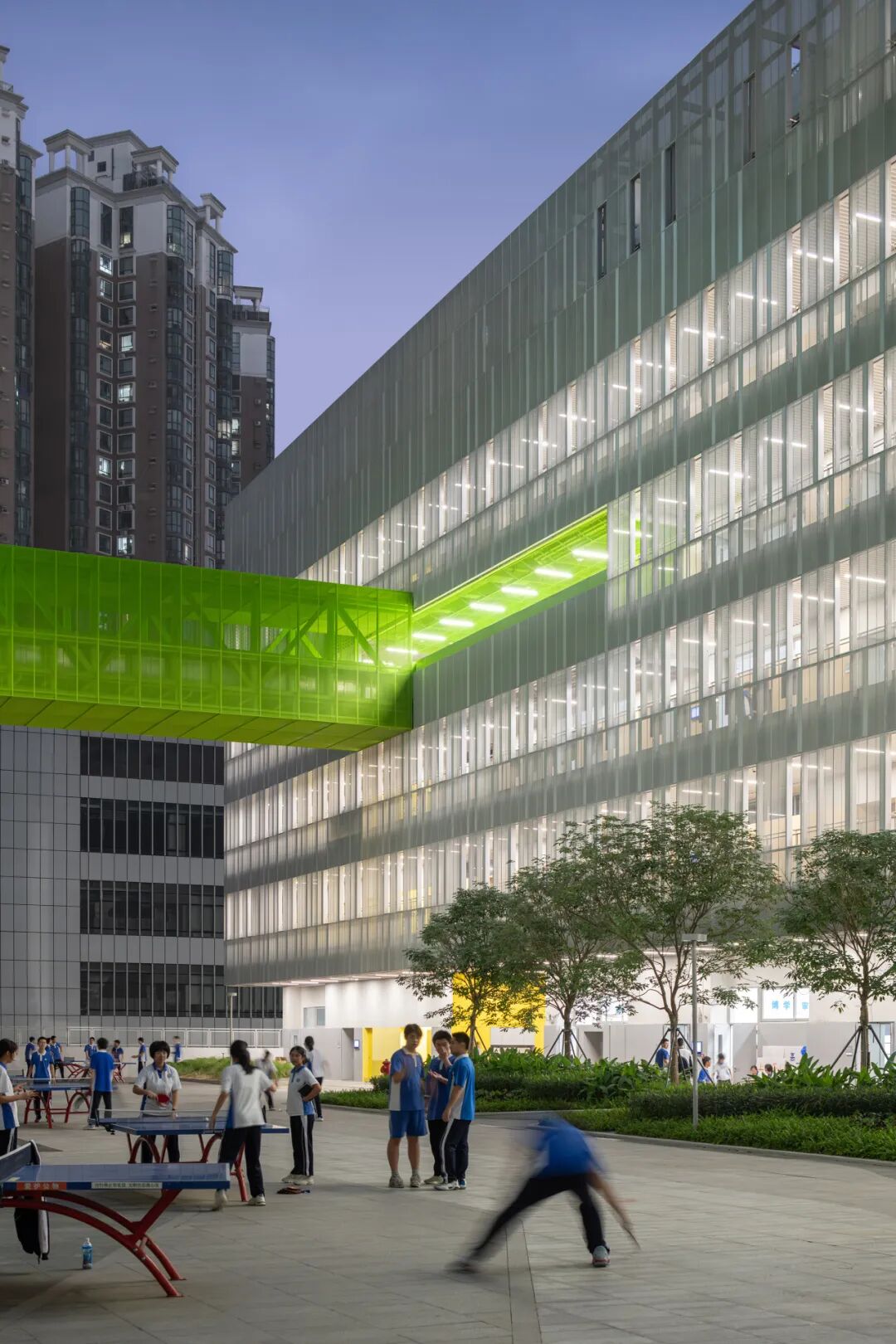 【AT建筑】城市中的“城市”——福田中学校园设计（byreMIX临界工作室）-79