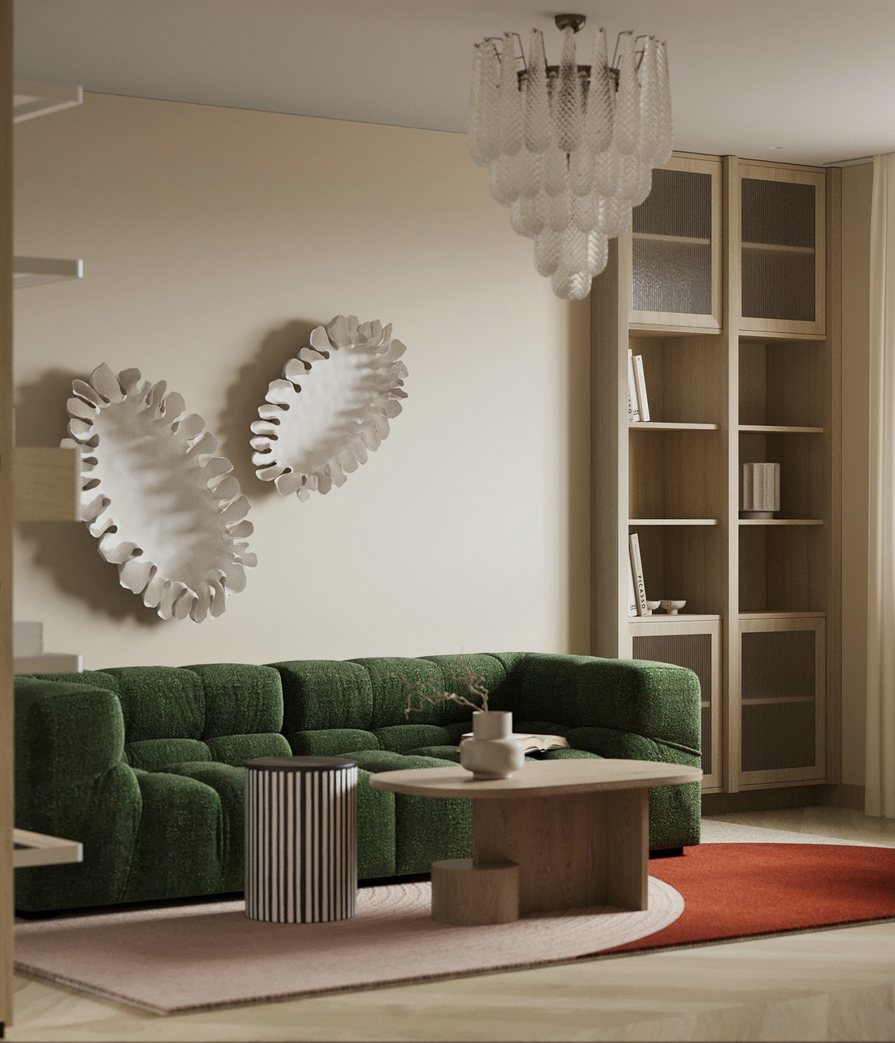 多彩色系小空间公寓设计 新时代的浪漫风情，邂逅都市自然-3