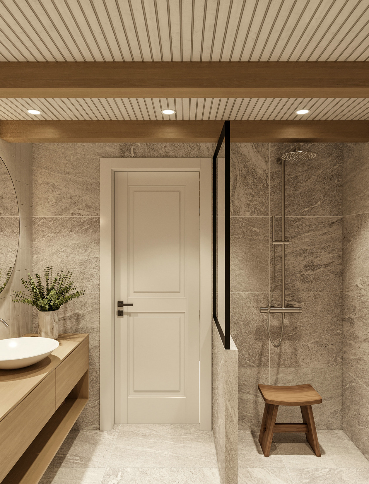 原木风公寓设计 用自然元素打造温暖舒适的空间-16