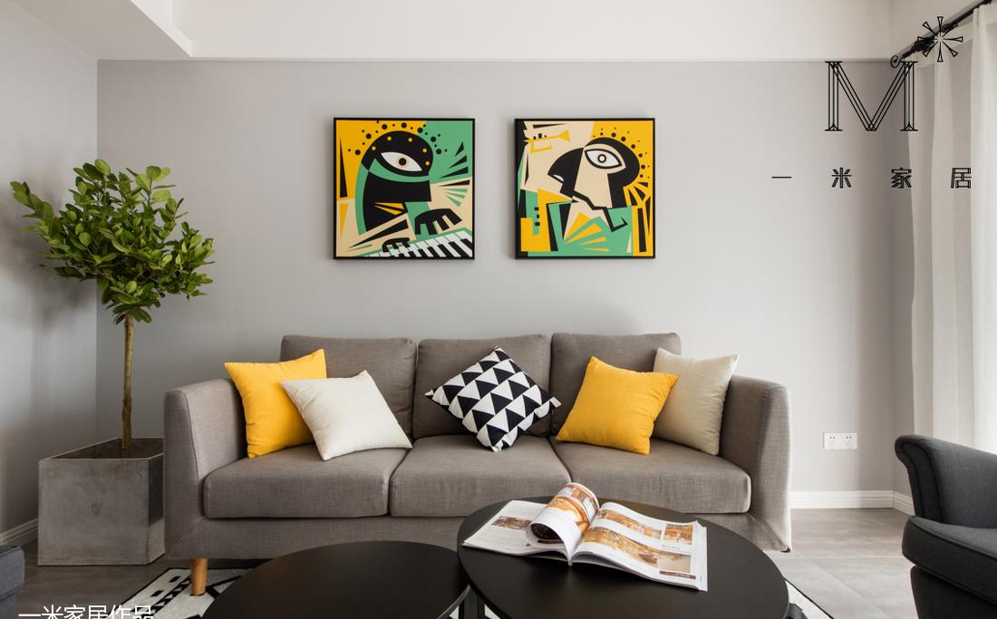 平层丨【一米家居】 ◣午晴初◥ 85m²現代北-8