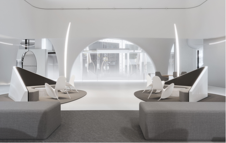 深白 · 国际单位办公楼室内设计丨象蝶设计-43