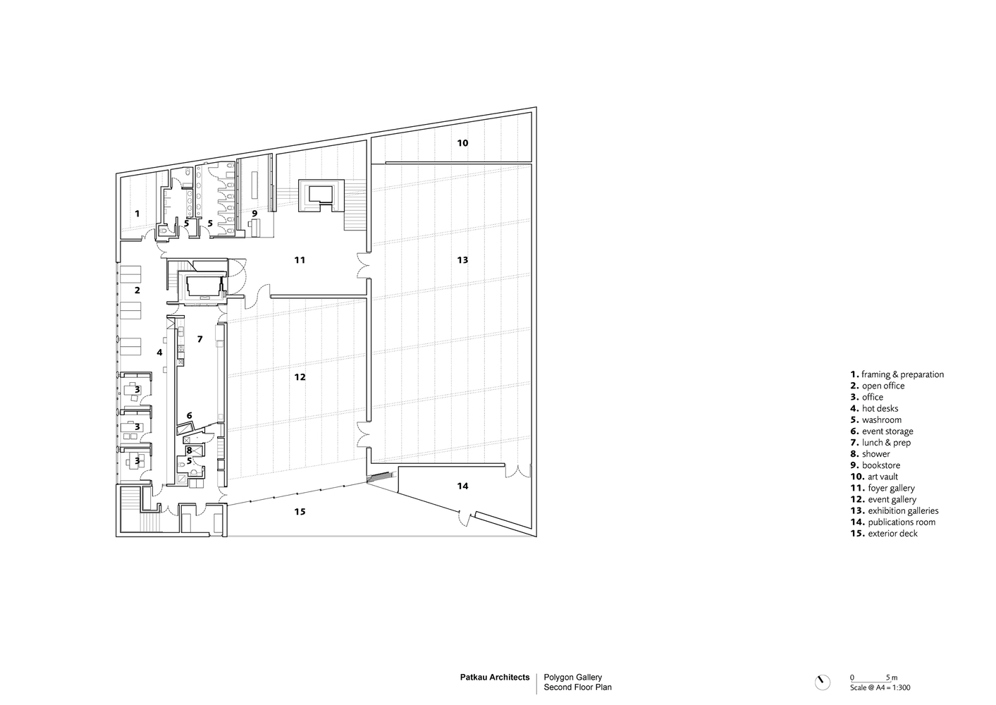 加拿大多边形画廊丨Patkau Architects-22