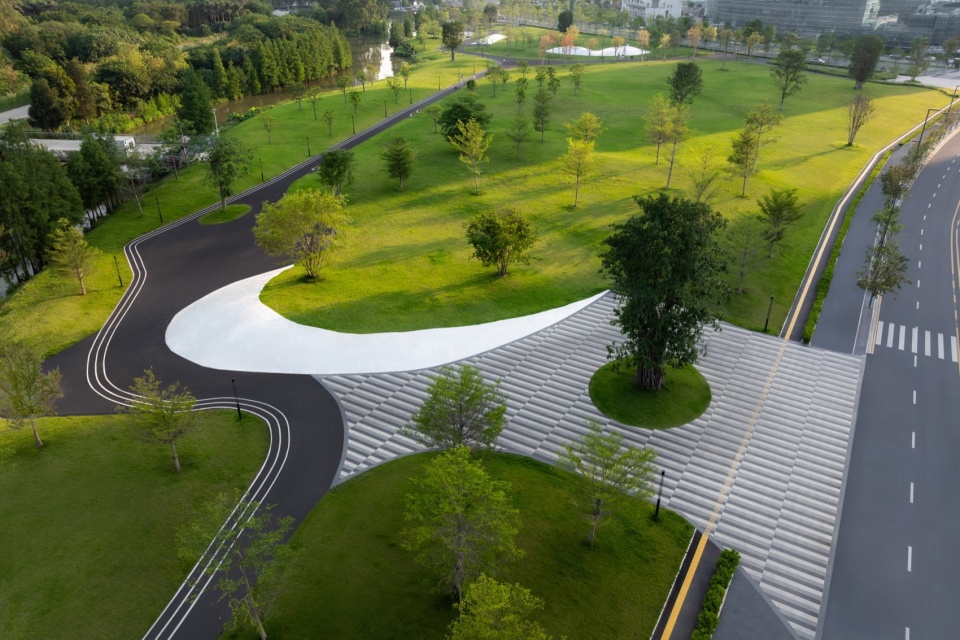 和祐医院周边公园设计丨中国佛山丨睿住天元-22