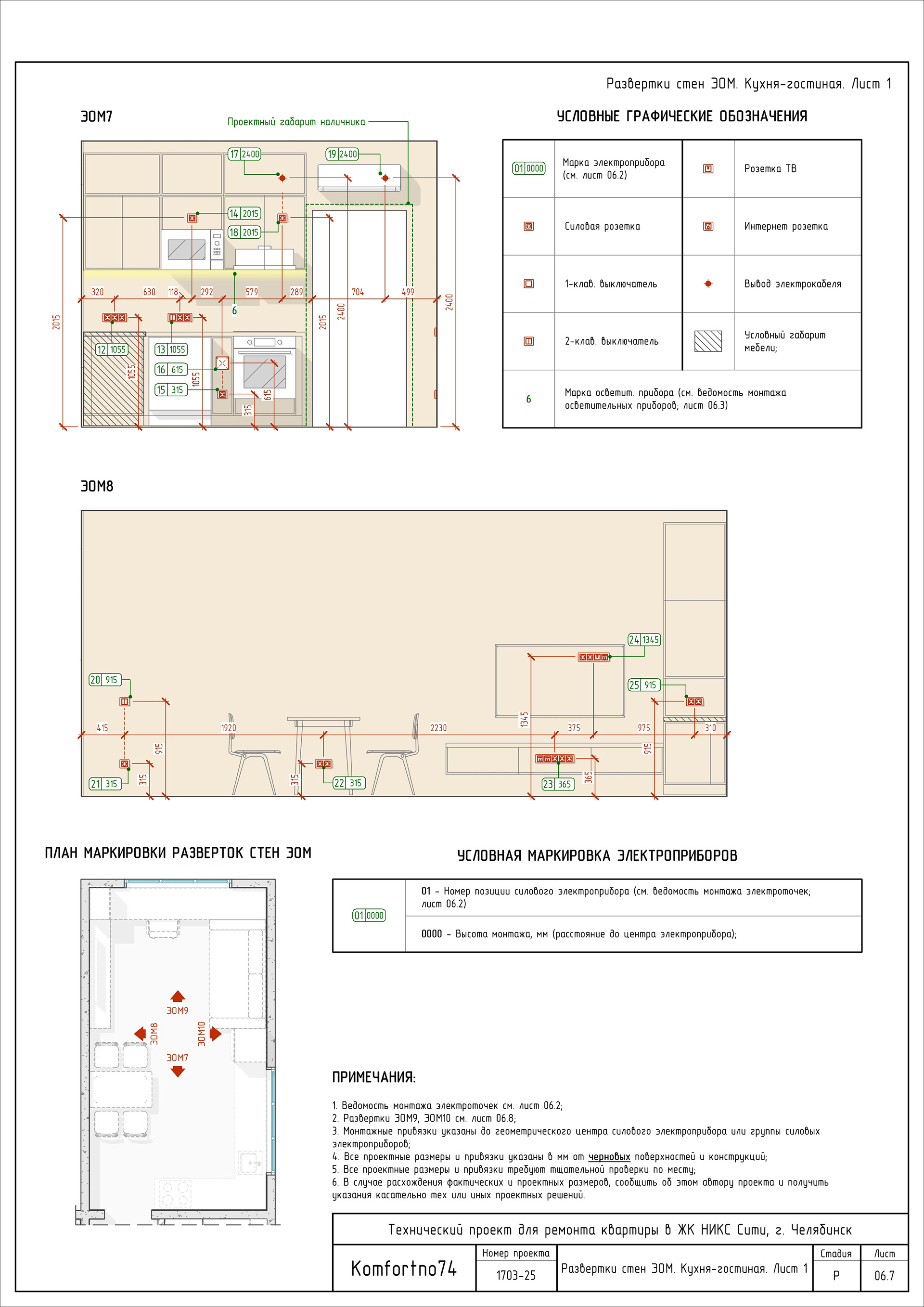 ЖК "НИКССити"室内技术设计（公寓装修项目）丨俄罗斯车里雅宾斯克-32