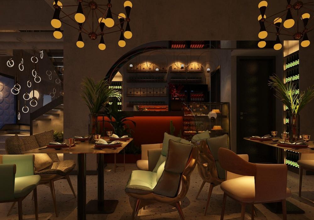 铁岭味蕾空间料理室内设计全解析-18