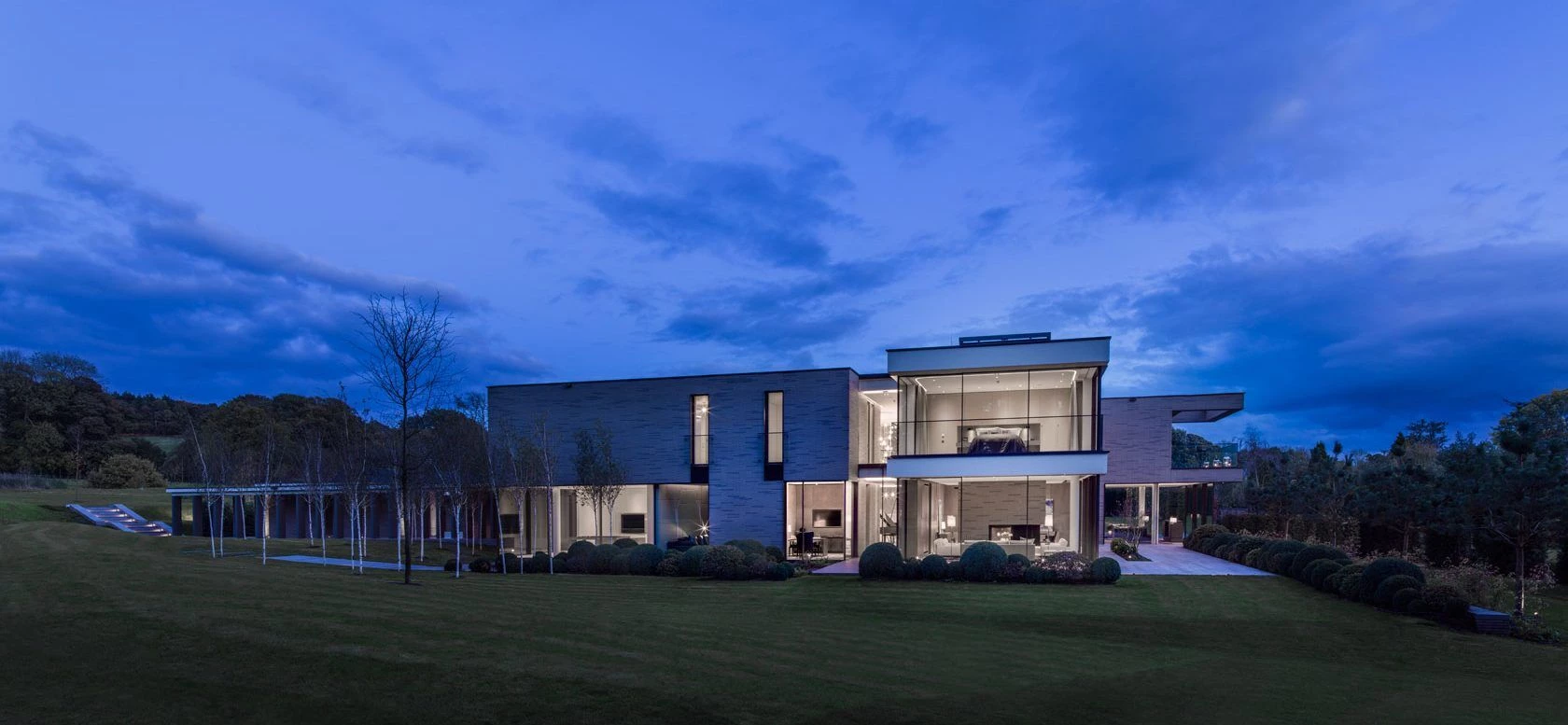 英国乡村现代奢华私人住宅设计丨Gregory Phillips Architects-30