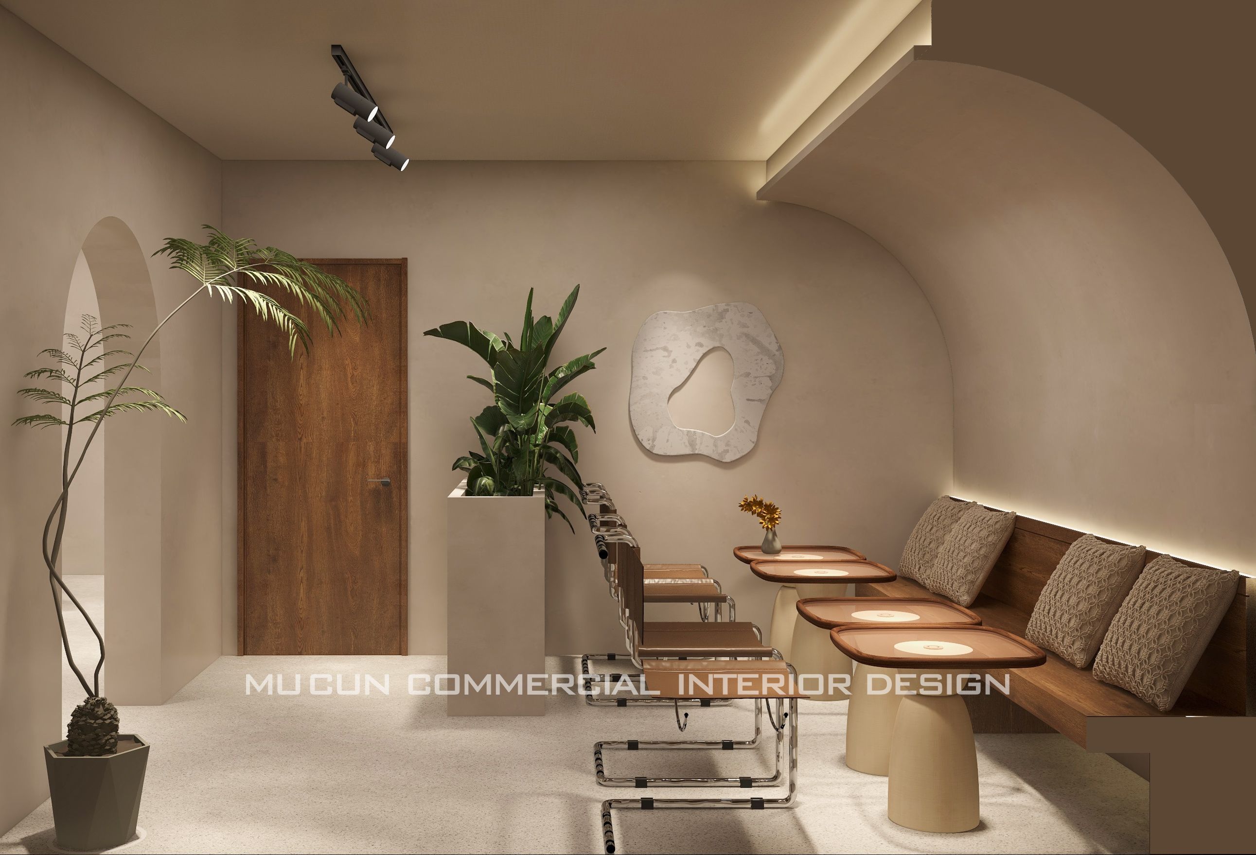 网红风轻食餐厅设计-20