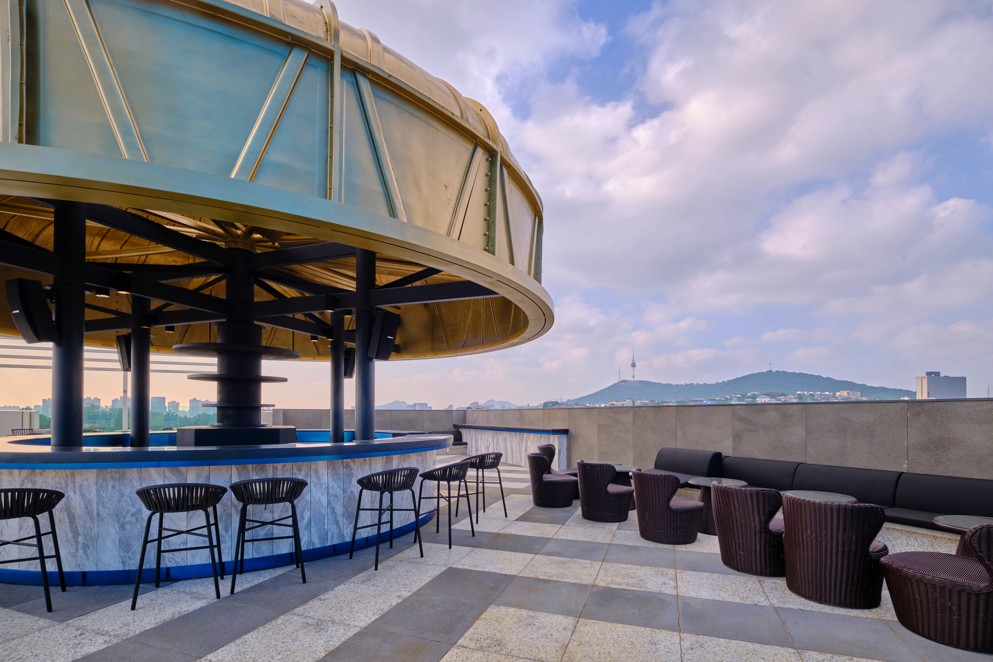 Mondrian Seoul Itaewon 酒店丨韩国首尔丨Gansam Architects & Associates-17