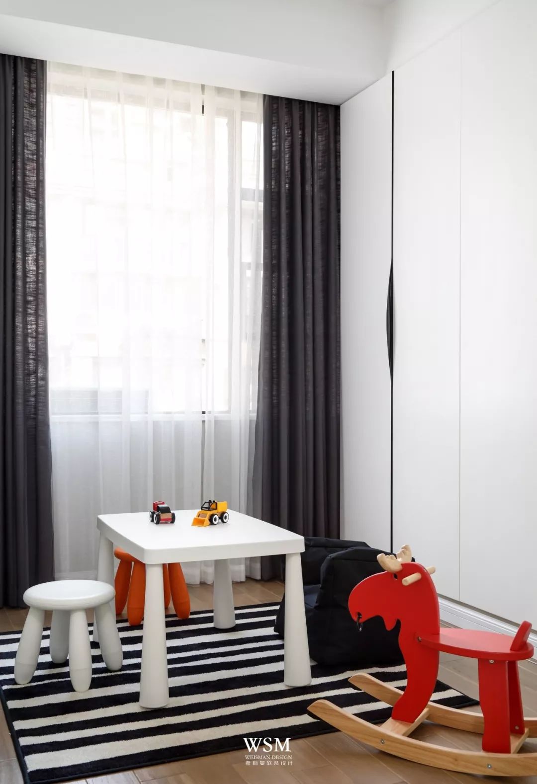 质感生活，和谐空间——苏州瑞景国际灰色调全案设计-48