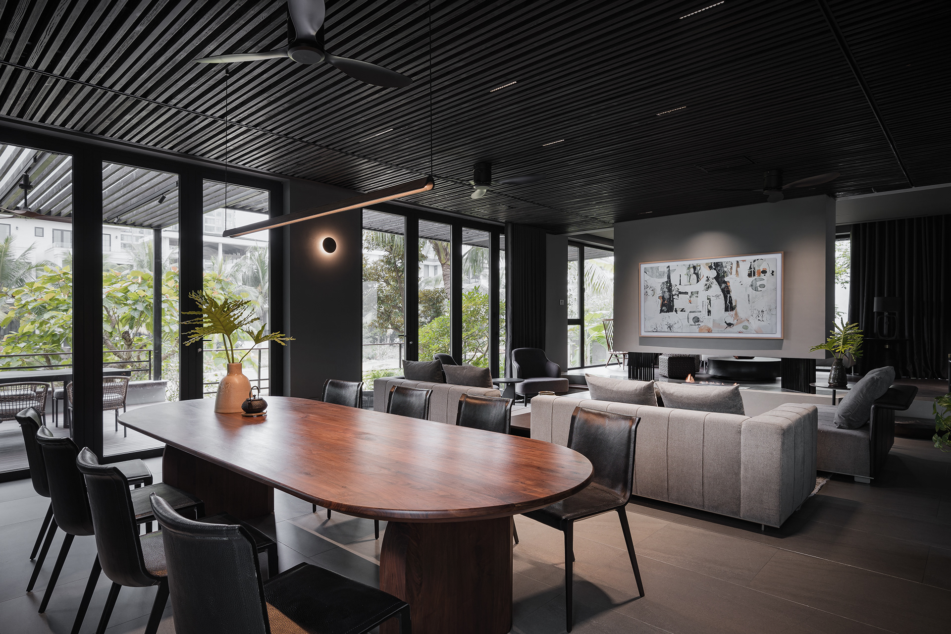 生态公园岛别墅丨越南河内丨TOAM Studio-13