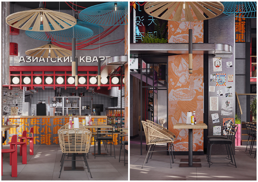 汉堡店#肉馅与亚洲街区丨俄罗斯莫斯科-18