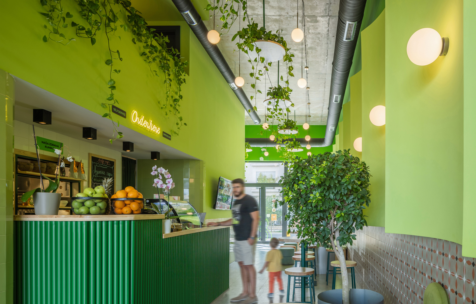 Green&Protein Podgorica 餐饮空间设计丨波德戈里察丨Maden Group-8
