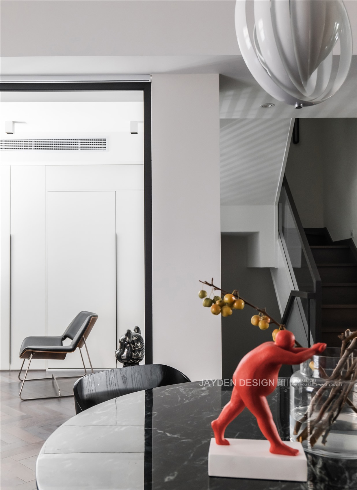 《默》· 现代轻工业风の墅居生活丨中国上海丨简狄设计事务所-17