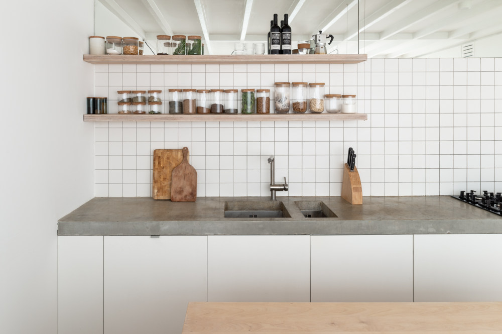 伦敦东部开放式住宅 | 建筑师为姐姐打造的家庭工作室-7